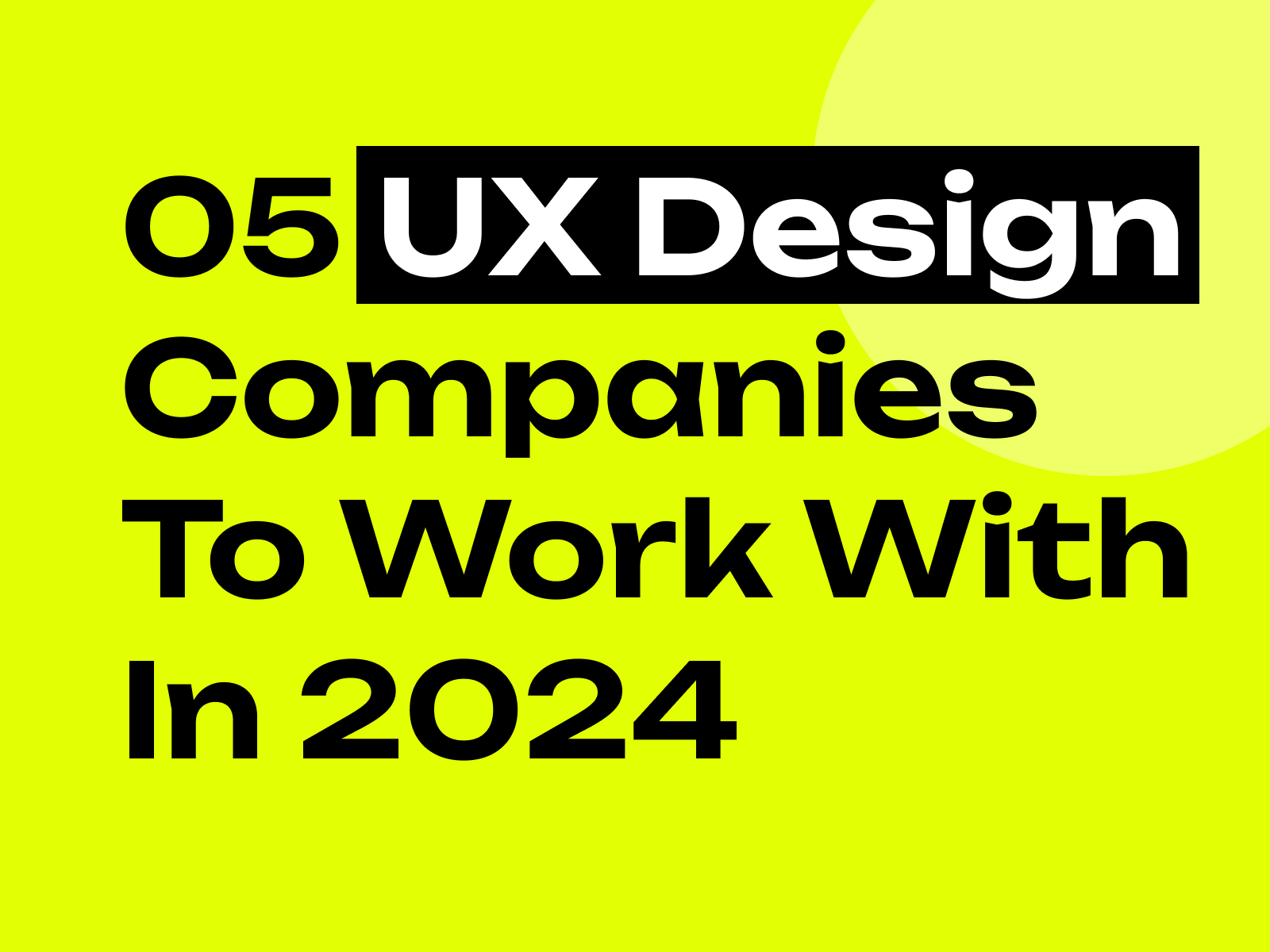 Top 5 Web Design Companies in Pakistan Image for 2024